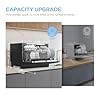 COMFEE’ Countertop Dishwasher, Energy Star Portable Dishwasher, 6 Place Settings & 8 Washing Programs, Speed, Baby-Care, ECO& Glass, Dish Washer for Dorm, RV& Apartment, Black #5