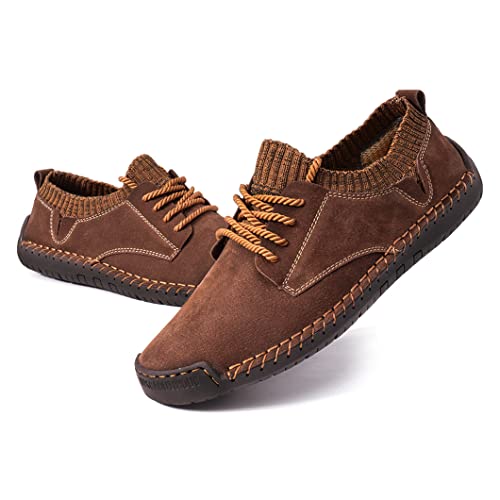 Men Winter Boots Suede Leather Boots Men Snow Boots Waterproof Winter Shoes Leather Men Ankle Boots Fur Men Shoes4