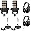PodMic, DS1, NTH-100 x2