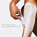 Flamingo Razors for Women, 1 Women's Razor Handle (Lilac), 13 Razor Five-Blade Refills, and 1 Shower Holder - Image 5