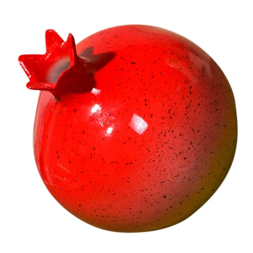 PRETYZOOM Jarrón de Cerámica Retro para Escritorio Jarrones Vintage Jarrón Hidropónico Flor de Granada Decoración de Mesa Decoración Moderna del Hogar