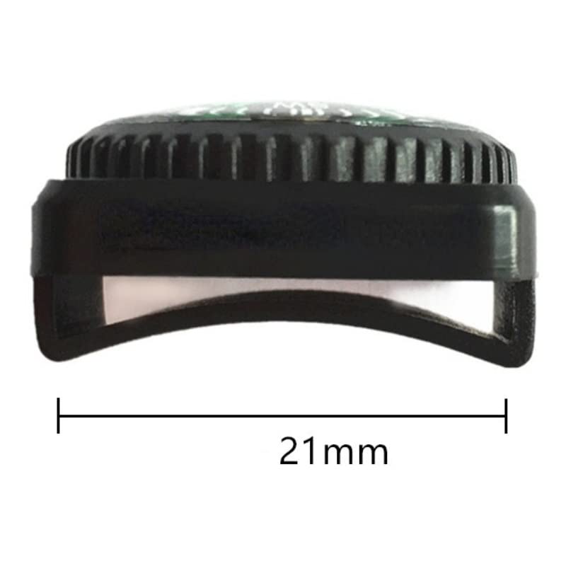 Accessoires de camping boussole à bouton mini sangle poche survie - 4