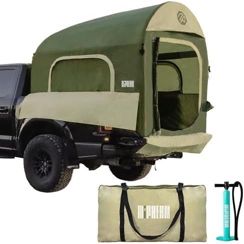 Niphean Truck Bed Tent for Camping 5.5ft-8ft for 2+1 People, 2 Mi...