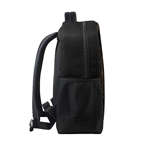 Mochila escolar ZhiMi de malla transpirable con diseño navideño 4