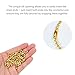 70Pcs Brass Ball Chain Connectors Fit for 3mm 3.2mm Beaded Chains Pull Connector Clasps for Roman Rollers Blinds Ceiling Fan Decor Chain Repair Jewelry Making Accessorie Clips for DIY Crafts