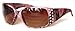 VertX Women's Pink Camouflage Sunglasses Rhinestone Camo - Amber Lens