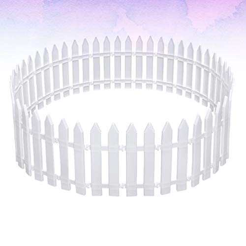 KESYOO 30 Pcs Cerca de Fadas Ornamento de Jardim Em Miniatura de Emenda de Plástico Em Miniatura Bra