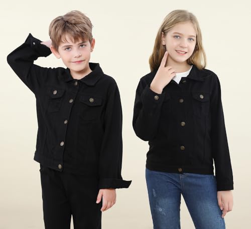 Image of Cromoncent Toddler Denim Jacket for Boys Girls