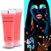 Produktbild Körper Fluoreszierendes Pigment, 6 Arten färben das photolumineszierende Glühen, das für DIY Körper-Kunst-Farben-Drucken hell ist(Rosa)
