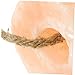 Kisangel 2kg Pink Salt Lick Block for Livestock Natural Mineral Salt Brick Cattle Deer Goats Nutritional Rope for Easy Suspension