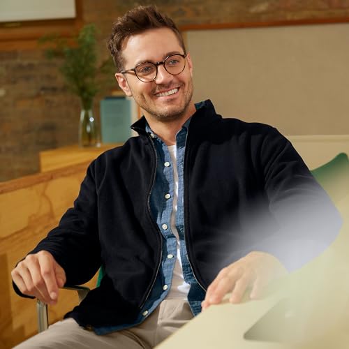 Lands' End Men's Thermacheck 100 Fleece Jacket4