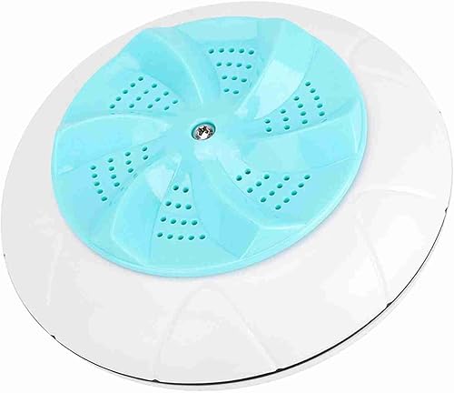 Miniatura 4 de Mini lavadora portátil Turbo para viajes de lavandería doméstica (verde)