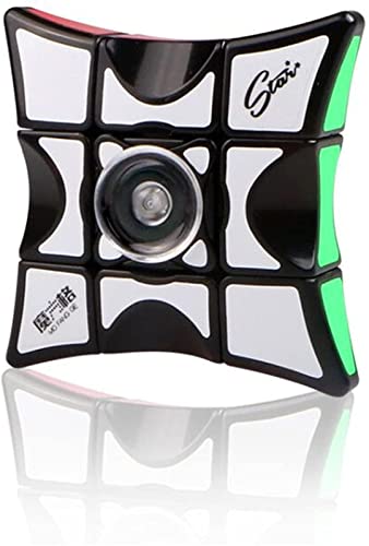 Gyro cubo Rubik, cubo giratorio de 1 x 3 x 3 pulgadas, juguete giratorio para aliviar el estrés