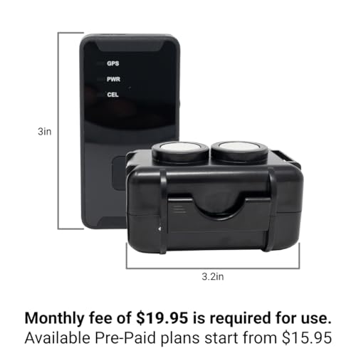 image for Optimus 2.0 GPS Tracker - Bundle with Waterproof Twin Magnet Case for 