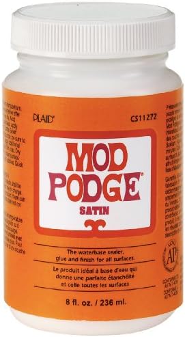 Mod Podge 8 oz Sparkle Waterbase Sealer, Glue and Finish, Clear