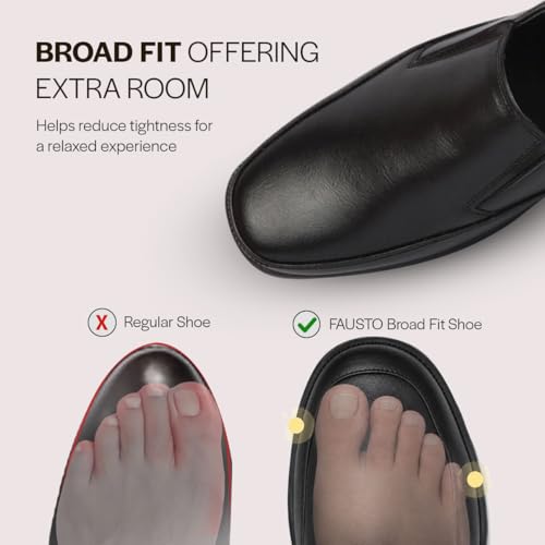 Image of FAUSTO Men Formal Pull-On Shoes
