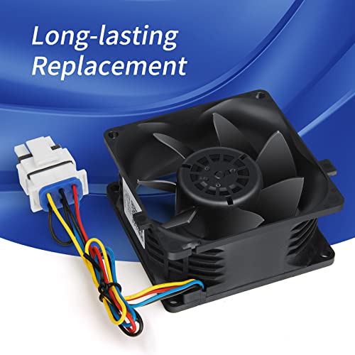 Upgraded Wr60X26866 (Oem) Refrigerator Evaporator Fan Motor Fit For Almost All Ge Refrigerators Replace# Wr60X10341, Wr60X10356, Wr60X10357, Wr60X24303-10 Years Warranty #TOP2