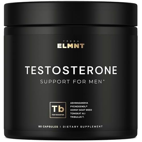 2,015mg Testosterone Booster for Men 8X Strength w Ashwagandha, Tongkat Ali