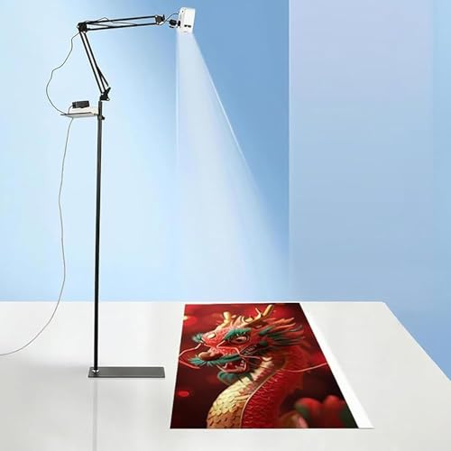 Proiettore per tracciamento da disegno, strumento artistico regolabile per telefoni e tablet con accessori per schizzi per principianti e progetti fai da te
