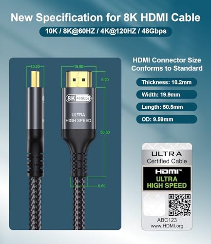 Adauxter 48Gbps HDMI 2.1 Cable Review: Genuine Performance at a Budget Price