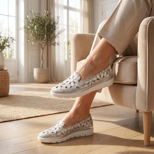Chaussures plates souples anti-douleur semelle épaisse