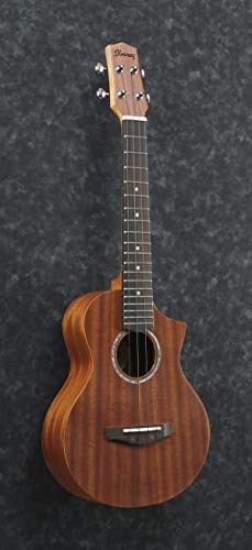 Ibanez UEWT5-OPN Ukulélé tenor à pan coupé Naturel - Les Beatles, Paul McCartney, John Lennon, RIngo Starr, George Harrison Ibanez UEWT5-OPN Ukulélé tenor à pan coupé Naturel – Image 4