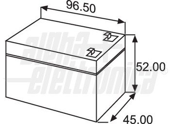 Batteria al piombo 12V - 1,3Ah AGM Adatto per: Piccoli UPS, Luci d'emergenza, Impianti d'allarme