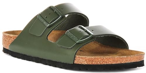 Mules Birkenstock vertes taille 38 sandales de couleur olive pour femme