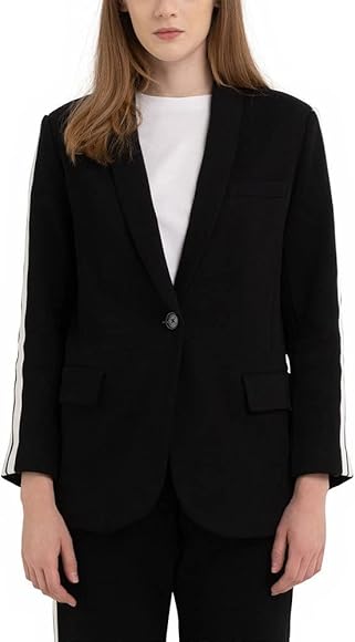 Blazer mit seitenstreifen Clearance