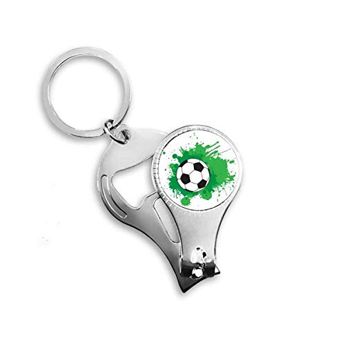Porte-clés décapsuleur football personnalisé, idée cadeau originale pour supporter
