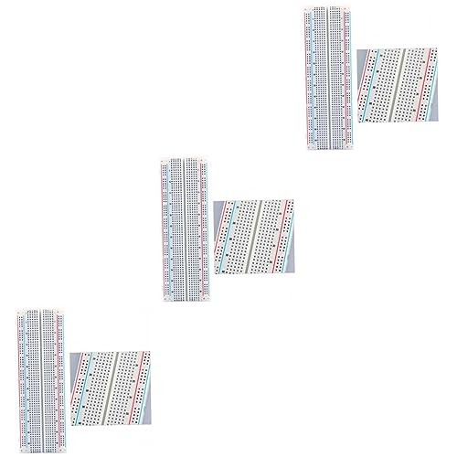 UKCOCO 3Pcs 830 Placa De Protótipo Protoboard Kits De Experimento Placa De Prototipagem Placa De Fia