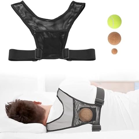 Positional Sleep Apnea Device - Sleep Apnea Monitor - Prevents Supine Sleeping and Promotes Side-Lying Posture Lightweight, Comfortable, and Effectively Reduces Snoring - Snoring Solution Cover