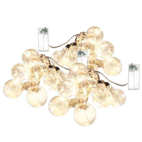 Guirlande lumineuse LED com-four pour ambiance festive de salon
