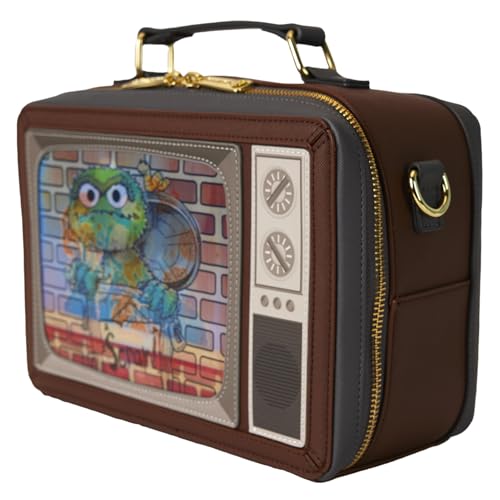 Image of Loungefly Sesame Street Lenticular Retro TV Crossbody Bag