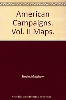 Hardcover American Campaigns. Vol. II Maps. Book
