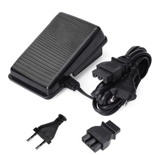 DeJivsin Pedale di Controllo della Macchina per Cucire (EU Plug),