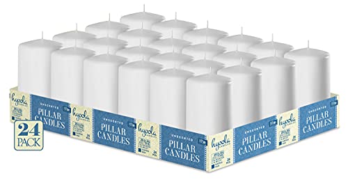 Hyoola Candele Bianche Cilindriche - Candele