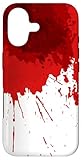 Bloody Splatter Drip Track Halloween Horror Scary Gift Case for iPhone 17