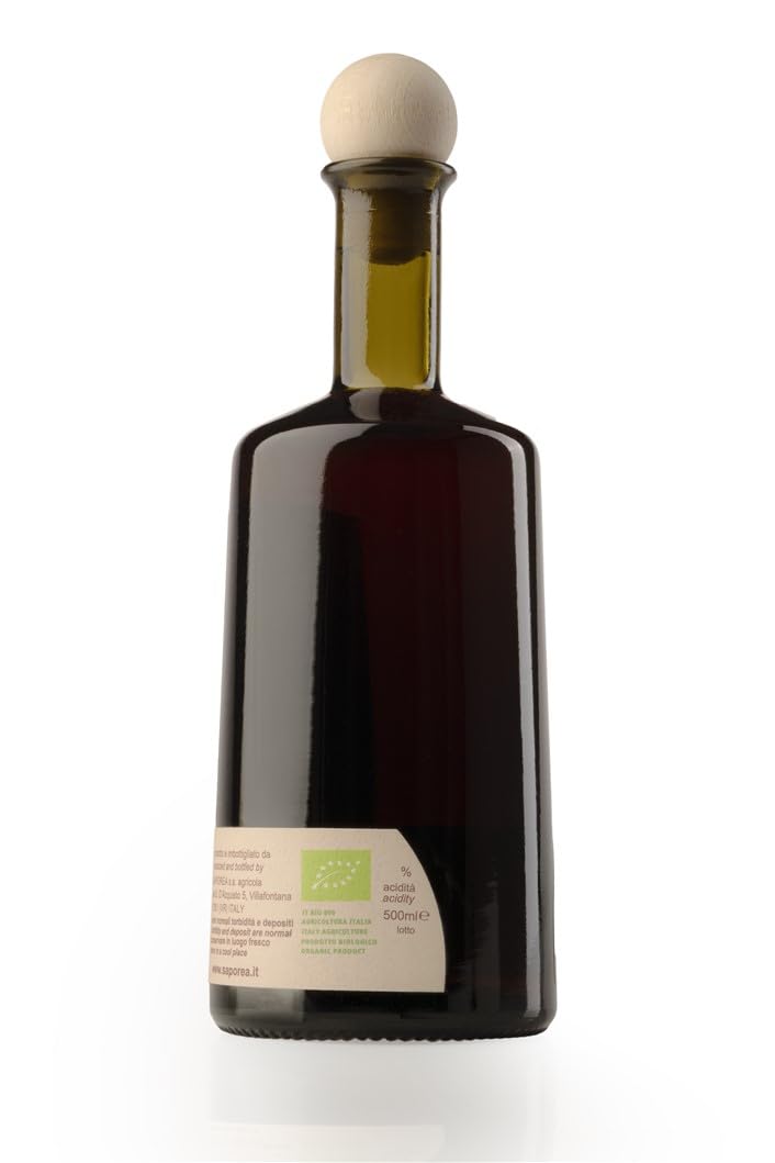 Vinagre de granada orgánico natural con acetificación espontánea lenta