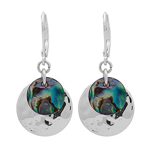 Chaps Women's Silver-Tone Disc Drop Earrings, One Size #TOP25