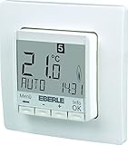 Inhalt: 1 Stück Eberle 528000000000 FIT 3Rw Raumthermostat Unterputz Tagesprogramm, Wochenprogramm 5 bis 30 °C