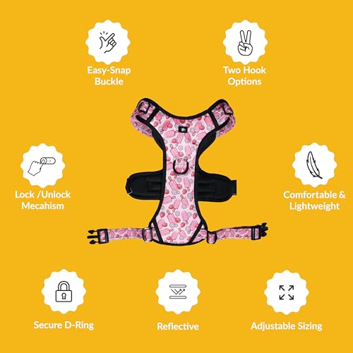 Image of Pupcicle Party No-Pull Dog Harness, M (14-20kg, 22-30 inch)