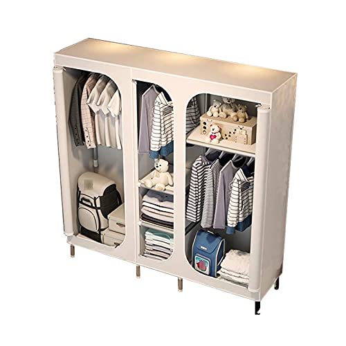 Armario de tela Oxford para ropa organizador portátil de dormitorio 170x162x45 cm
