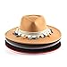 ONMYJFD European and Fashion Ladies Big Brim Top Hat Felt Hat(A)