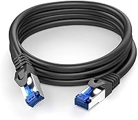 KabelDirekt Netzwerkkabel – Überträgt maximale deutsche Glasfaser-Geschwindigkeit – Netzwerk, Ethernet Kabel, LAN & Patch Kabel – 5m – In 0,25-30m – Gigabit-Netz, Router/Modem, RJ45 (silbern) – Ansicht 7