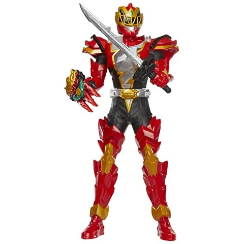 Power Rangers Dino Fury Spiralschlag Roter Ranger Cover