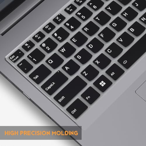 Image of Saco Keyboard Cover for 2025 2024 Lenovo ThinkBook 16 [Gen 6 Gen 7 Gen 8 Gen 9] 16-inch Laptop, ThinkBook 16p [Gen 4 & Gen 5] Keyboard Protector Skin- Black