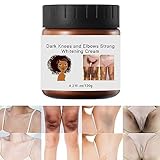 BEROZA 120g Crema Para Aclarar Las Axilas Y Partes Intimas, Para Piel Entrepierna, Manchas Codos, Piernas Zonas, Íntimas Cara Axilas, Rodillas Cuello