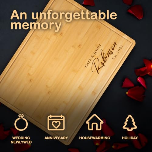 Tabla de cortar de madera personalizada grabada miniatura 7