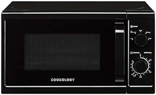 Cookology Microwave, 800W Freestanding, 20 Litre Capacity, 25cm Turntable (Black)